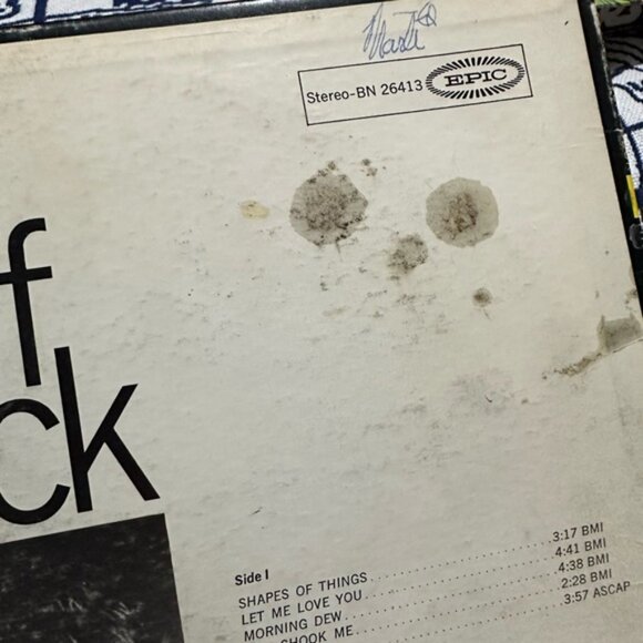 Vintage Jeff Beck Vinyl Record - Picture 3 of 7